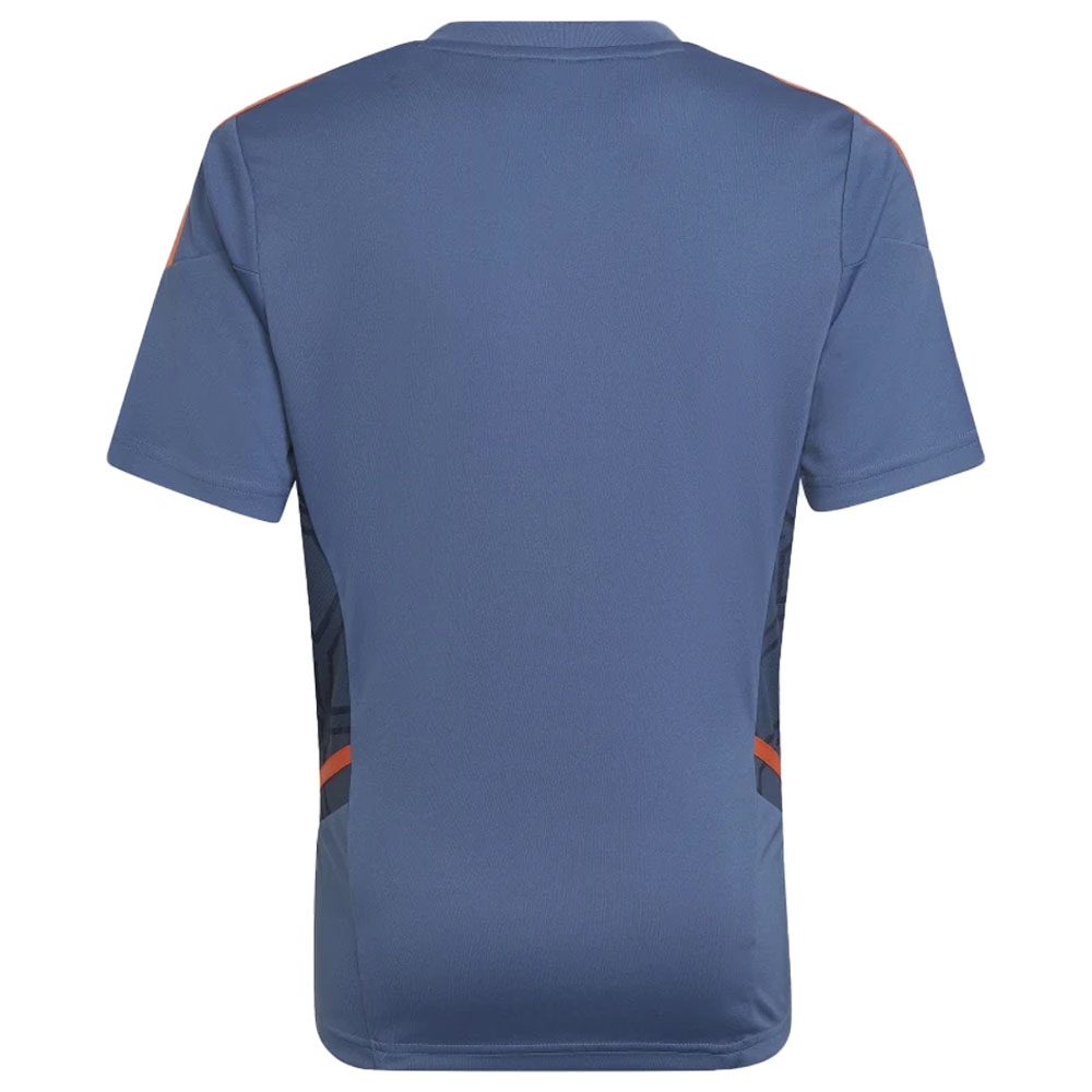 2022-2023 Man Utd Training Shirt (Blue) - Kids (FERDINAND 5)