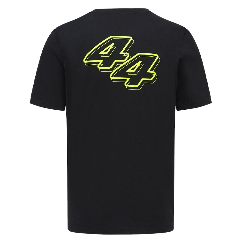 2022 Lewis Hamilton Neon Party Tee (Black)