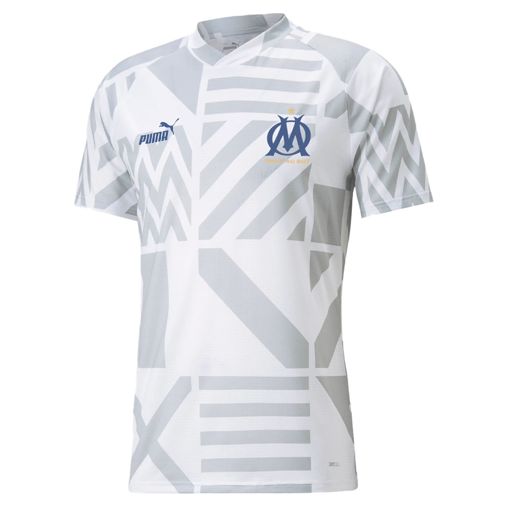 2022-2023 Marseille Pre-Match Jersey (White) (LUIS HENRIQUE 11)