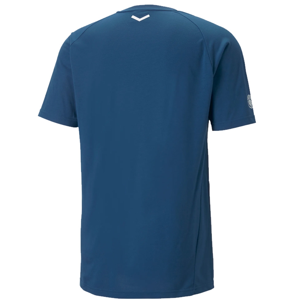 2022-2023 Man City Casuals Tee (Blue) (JOAO CANCELO 7)