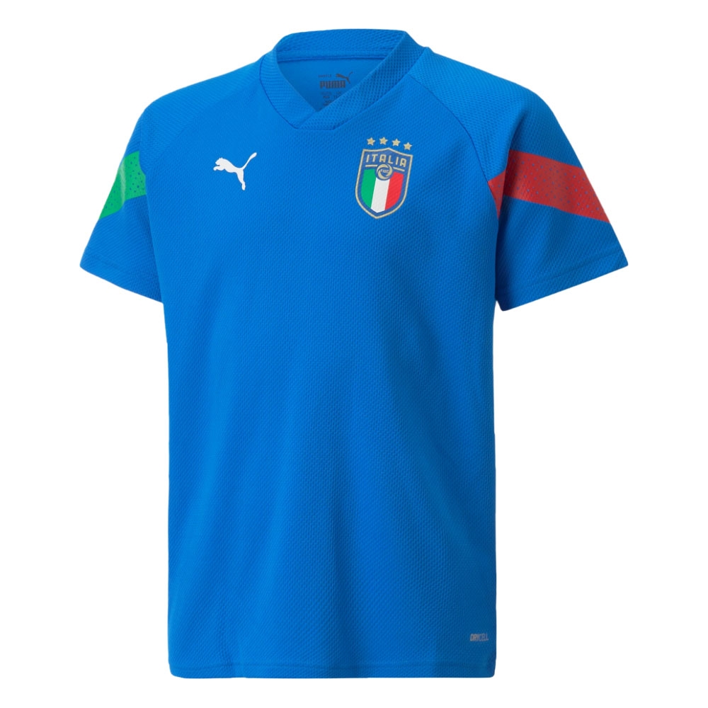 2022-2023 Italy Player Training Jersey (Blue) - Kids (DE SCIGLIO 2)