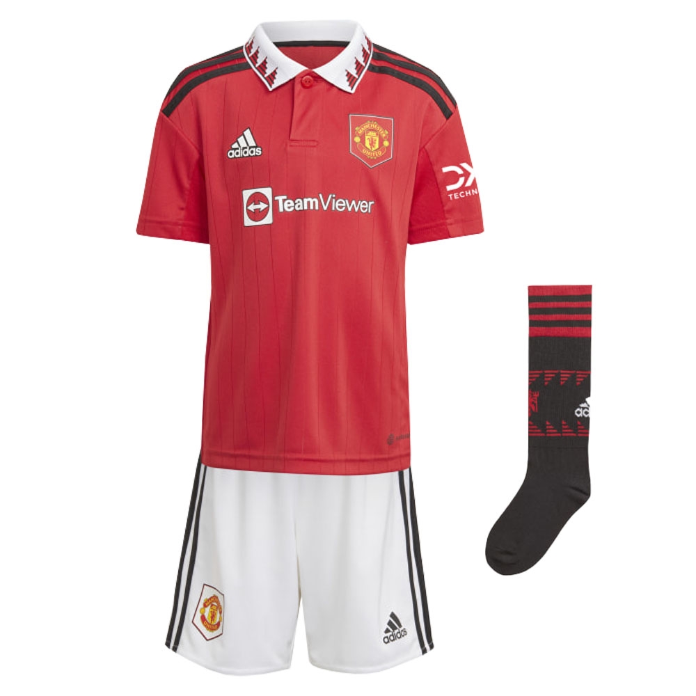 2022-2023 Man Utd Home Mini Kit (Sabitzer 15)