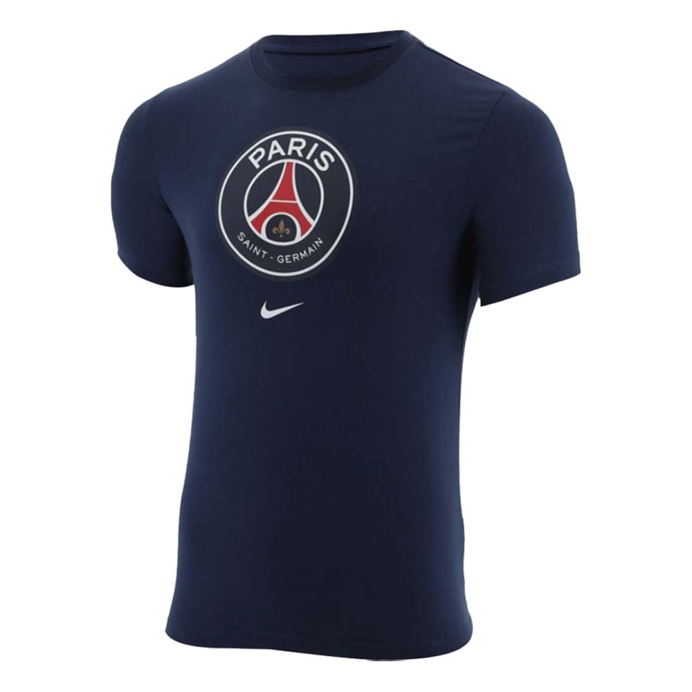 2022-2023 PSG Crest Tee (Navy) (O DEMBELE 23)