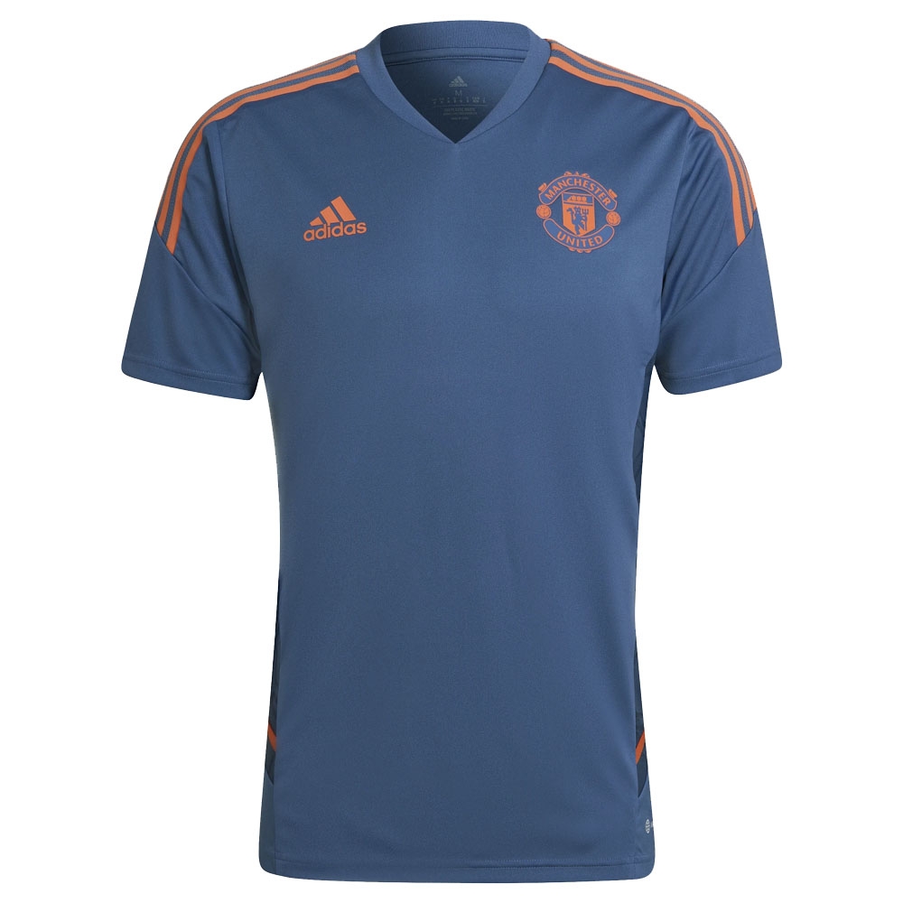 2022-2023 Man Utd Training Shirt (Blue) (LINDELOF 2)