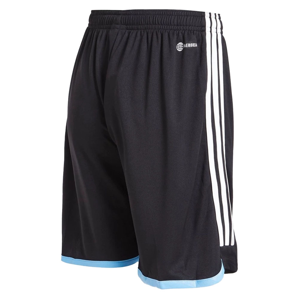 2022-2023 Argentina Home Shorts (Black)