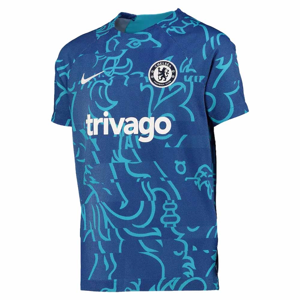 2022-2023 Chelsea Pre-Match Training Shirt (Blue) - Kids (A COLE 3)