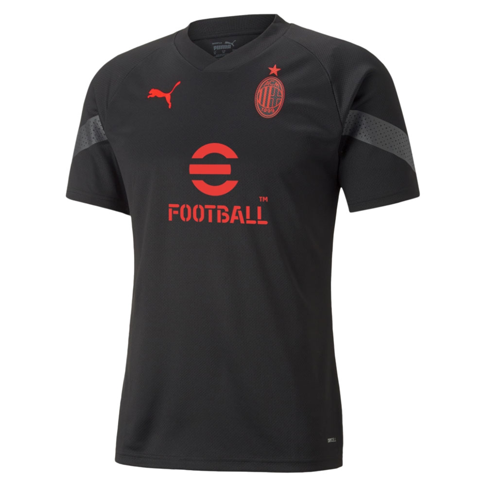 2022-2023 AC Milan Training Jersey (Black) - Kids (IBRAHIMOVIC 11)