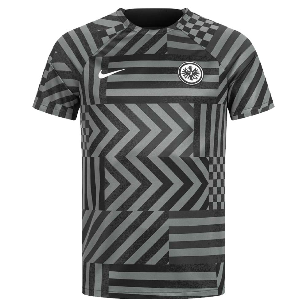 2022-2023 Eintracht Frankfurt Pre-Match Shirt (Black) (RODE 17)