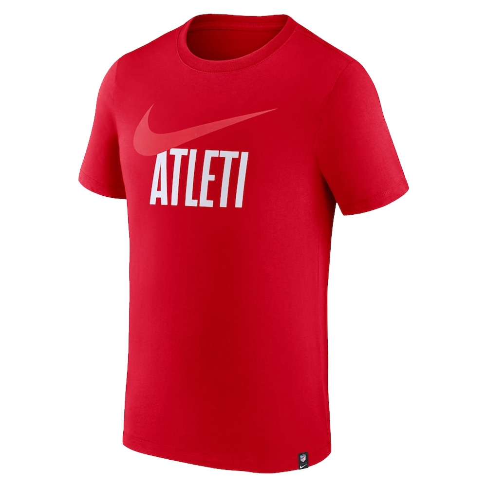 2022-2023 Atletico Madrid Swoosh Tee (Red) (LEMAR 11)