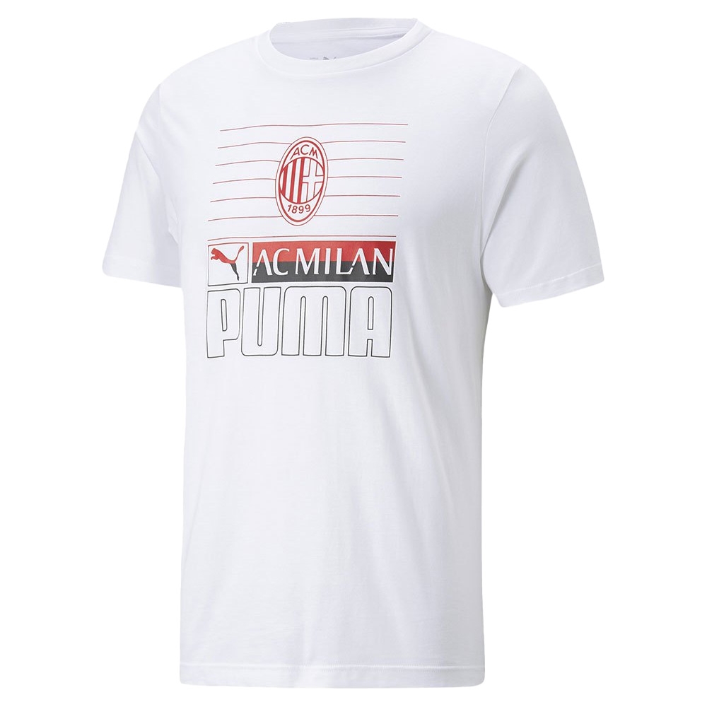 2022-2023 AC Milan FtblCore Tee (White) (IBRAHIMOVIC 11)