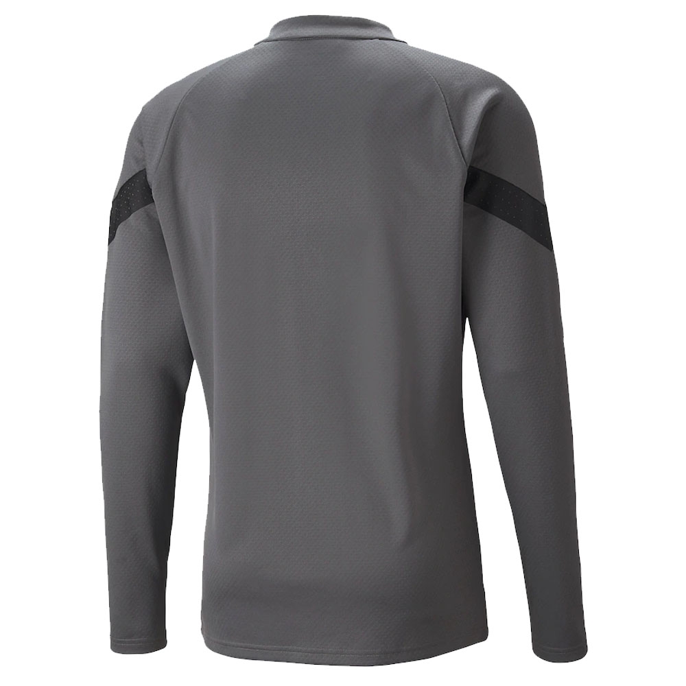 2022-2023 Borussia Dortmund Half Zip Top (Smoked Pearl)