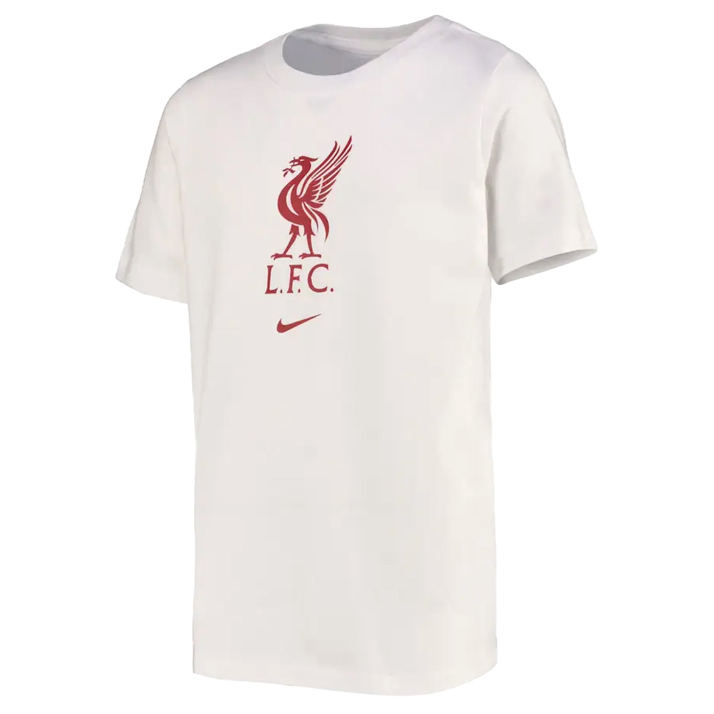 2022-2023 Liverpool Crest Tee (White) (THIAGO 6)