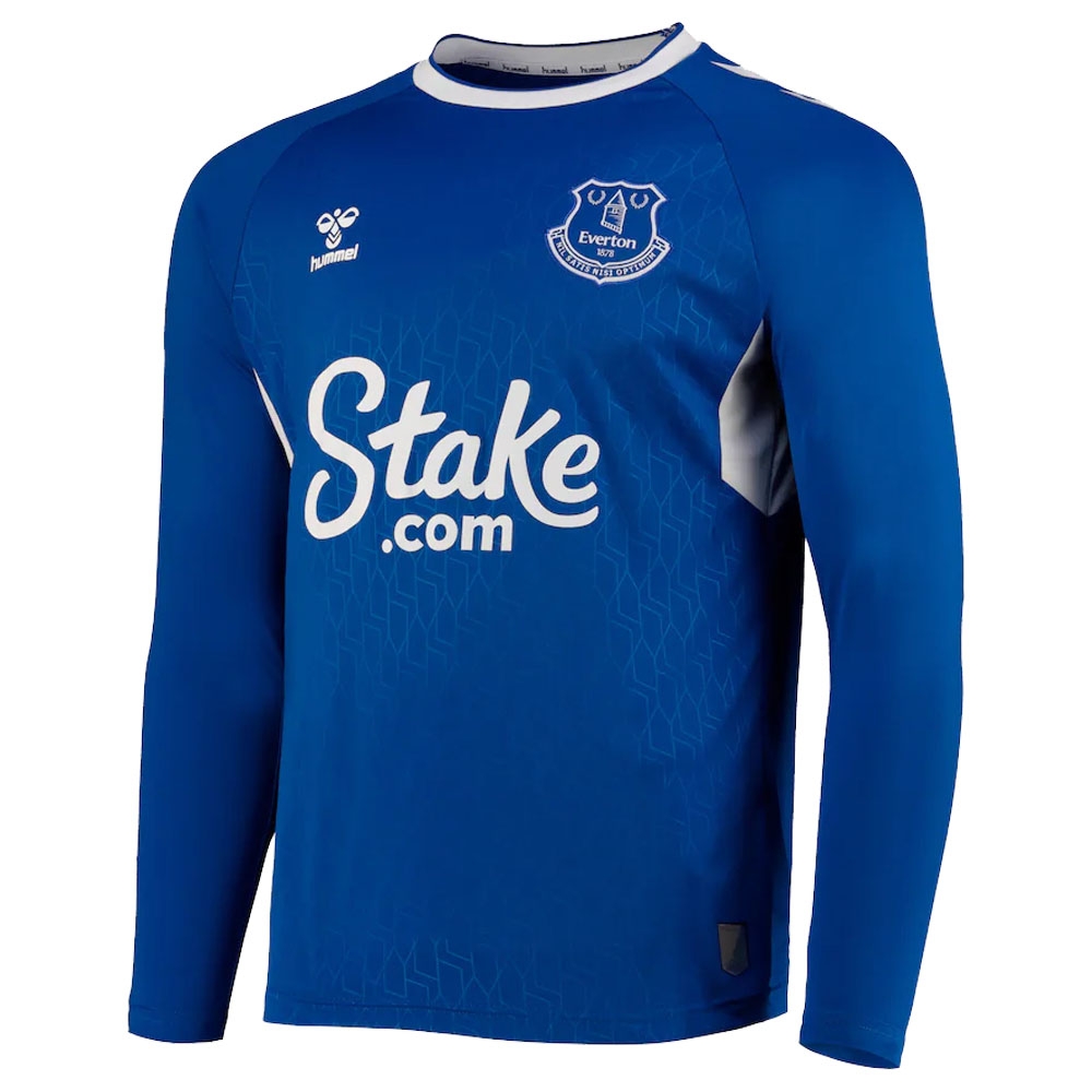 2022-2023 Everton Home Long Sleeve Shirt (ONANA 8)