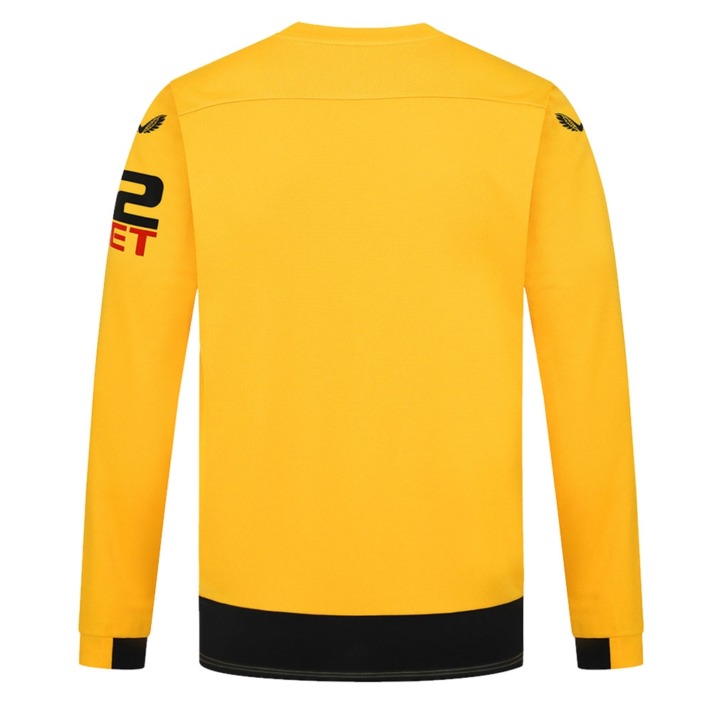 2022-2023 Wolves Long Sleeve Home Shirt (RAUL 9)