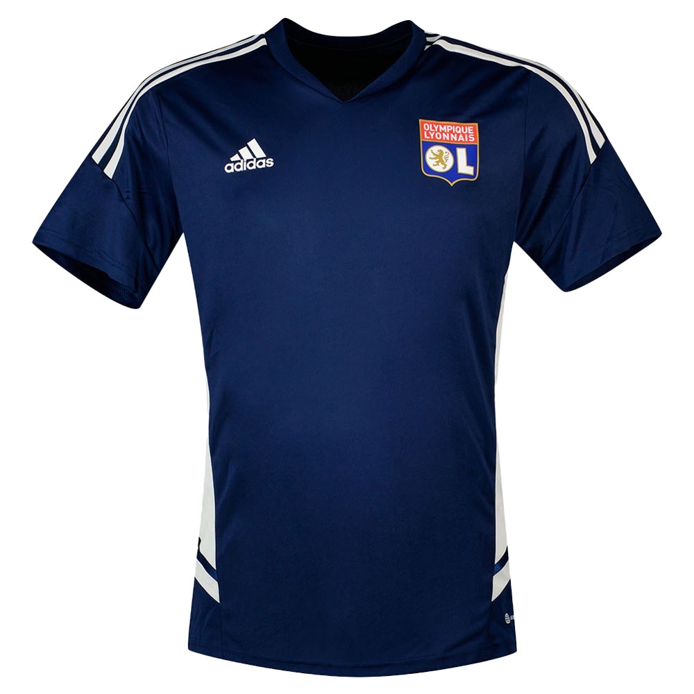 2022-2023 Olympique Lyon Training Jersey (Navy) (T MENDES 23)