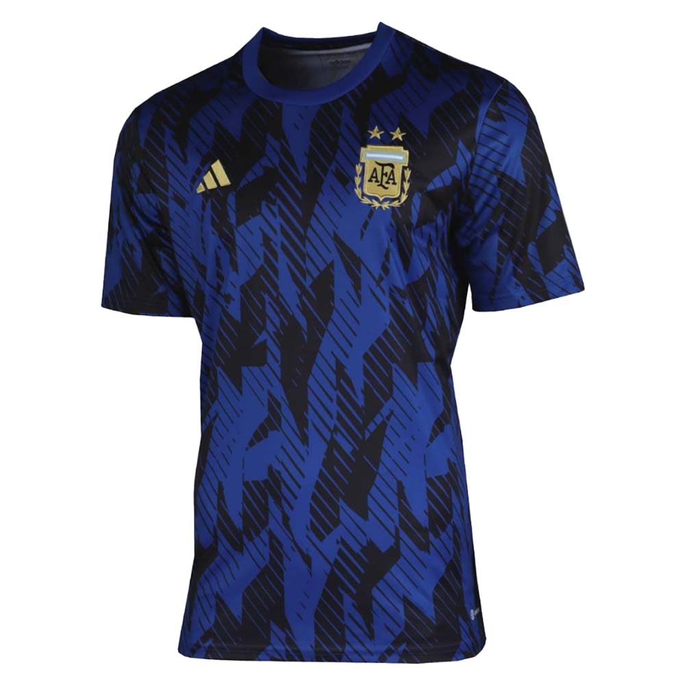 2022-2023 Argentina Pre-Match Shirt (Blue) (Your Name)