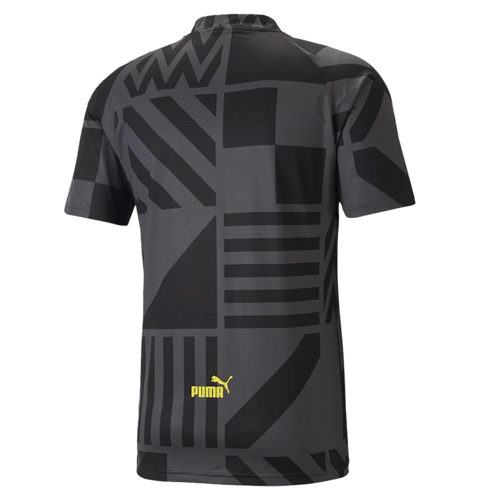 2022-2023 Borussia Dortmund Pre-Match Shirt (Black-Asphalt) (REYNA 7)