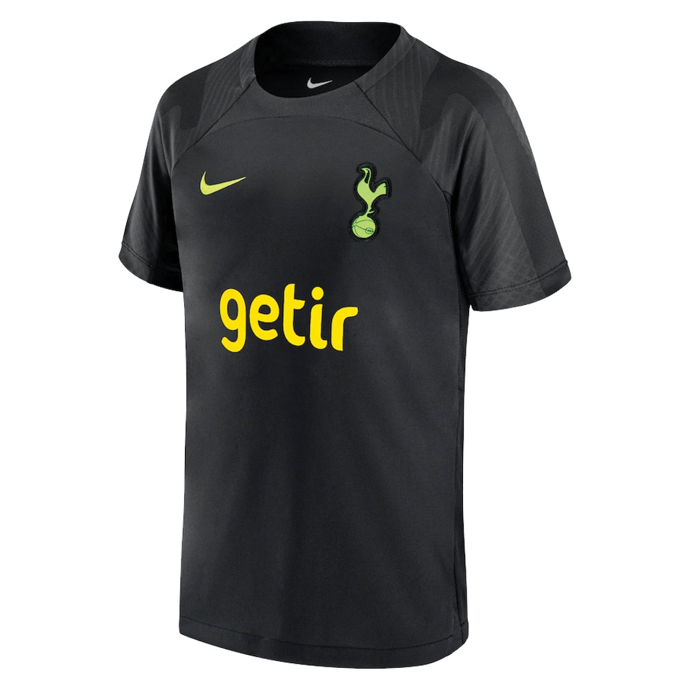 2022-2023 Tottenham Strike Training Shirt (Black) - Kids (DAVIES 33)