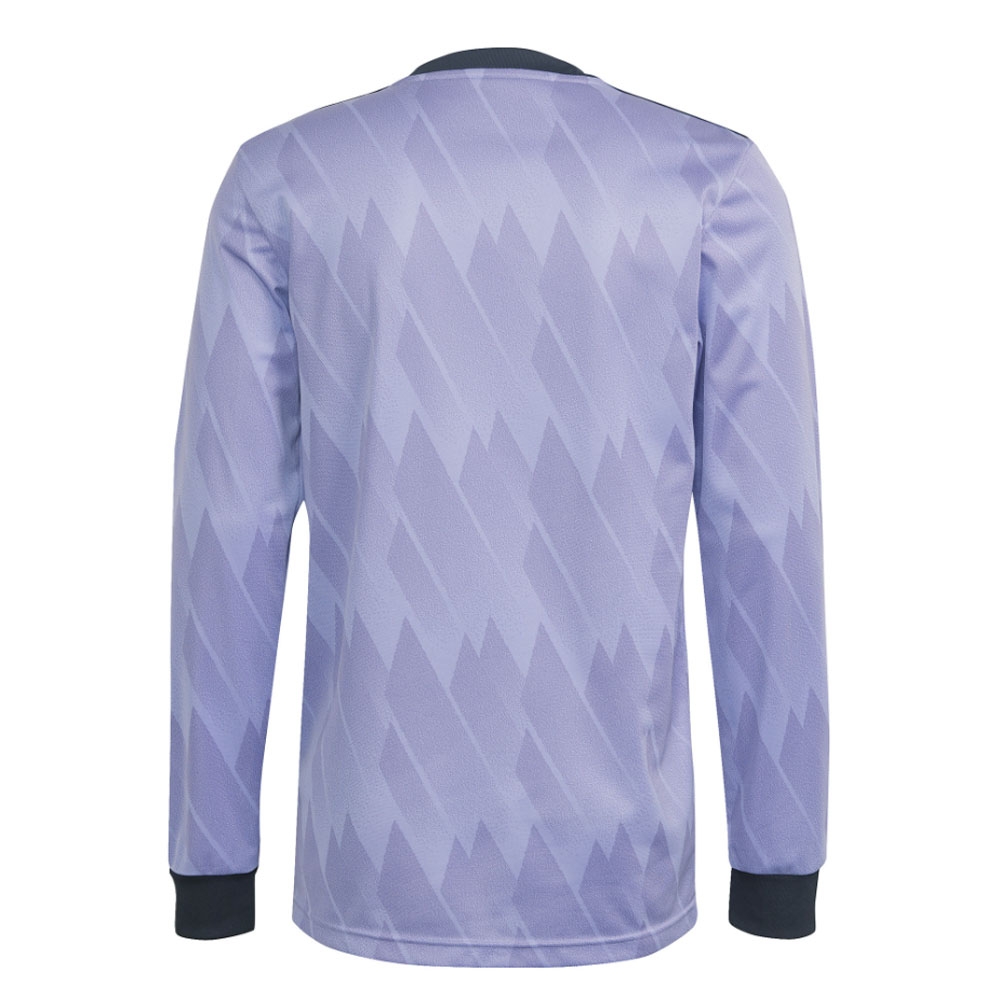 2022-2023 Real Madrid Long Sleeve Away Shirt (BENZEMA 9)