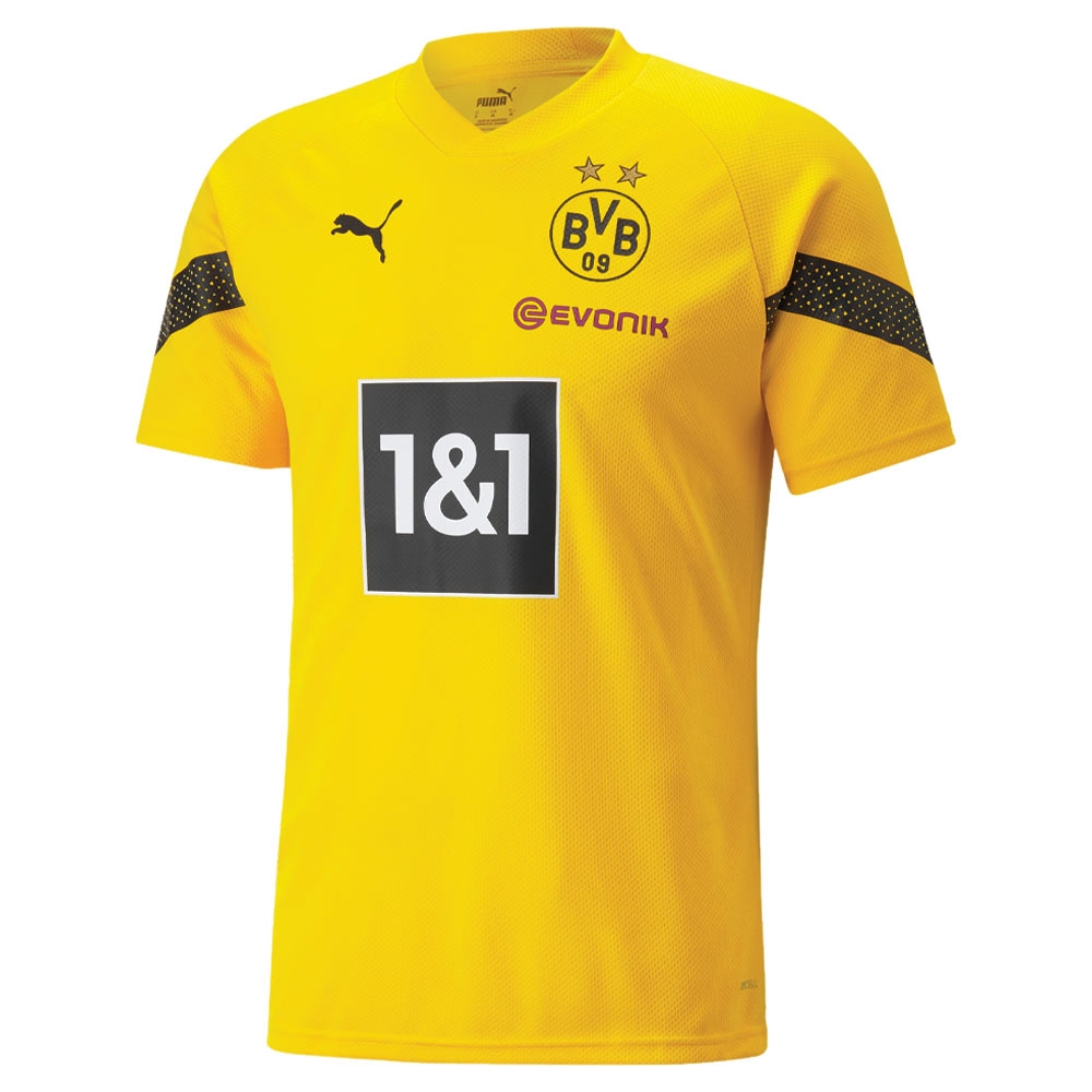 2022-2023 Borussia Dortmund Training Jersey (Yellow) (REYNA 7)