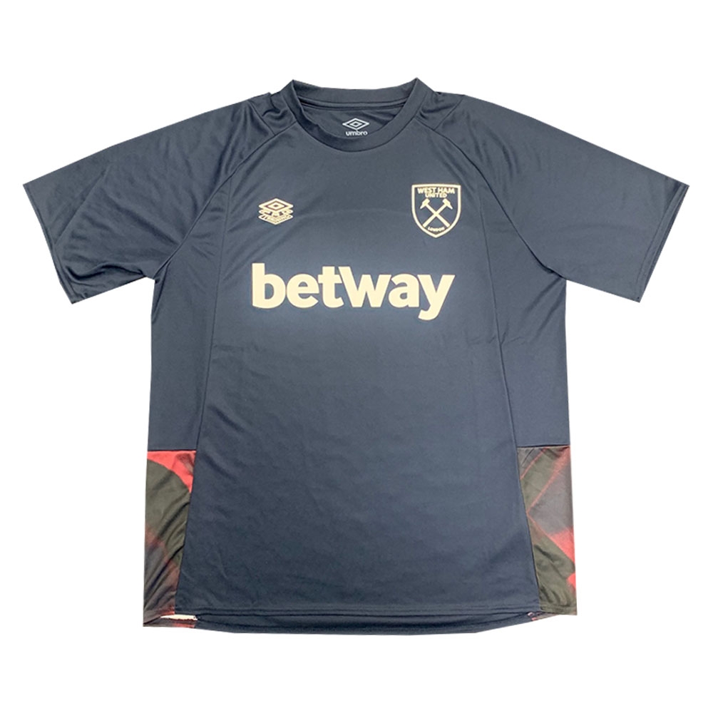 2022-2023 West Ham Training Jersey (S) - Blue Glow (Your Name)