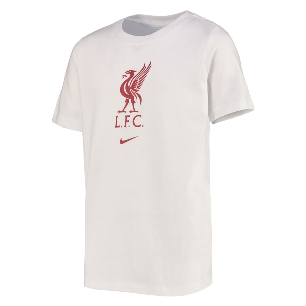 2022-2023 Liverpool Crest Tee (White) - Kids (MANE 10)