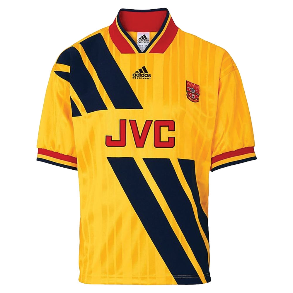 Arsenal 1993-1994 Away Retro Shirt (BERGKAMP 10)