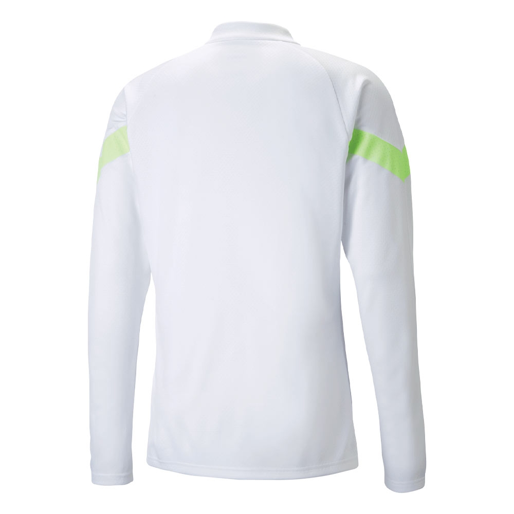 2022-2023 Man City Half Zip Training Top (White)