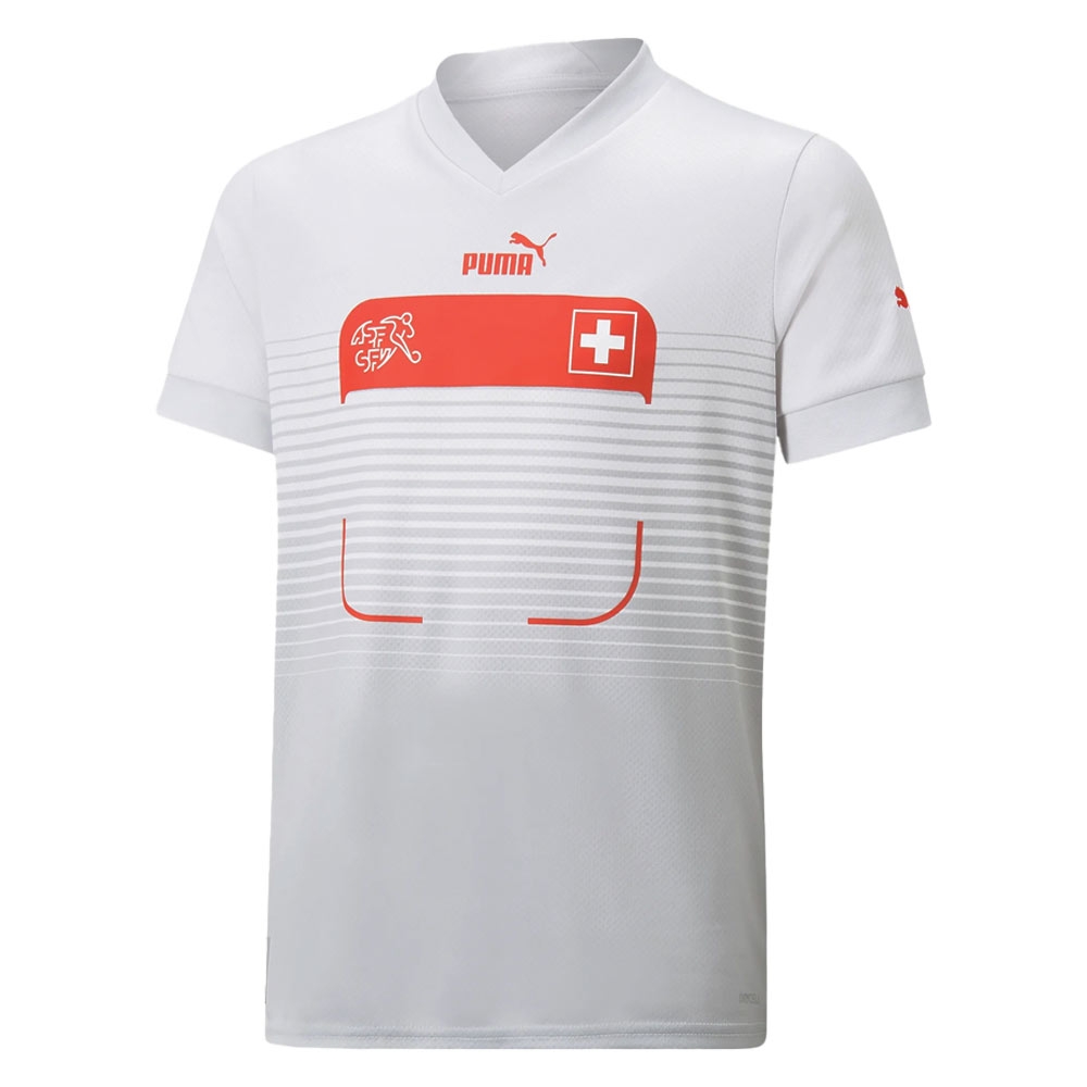 2022-2023 Switzerland Away Shirt (Kids) (Xhaka 10)