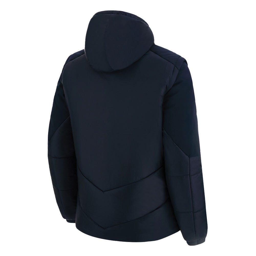 2022-2023 Italy Official Padded Bomber Jacket (Navy)