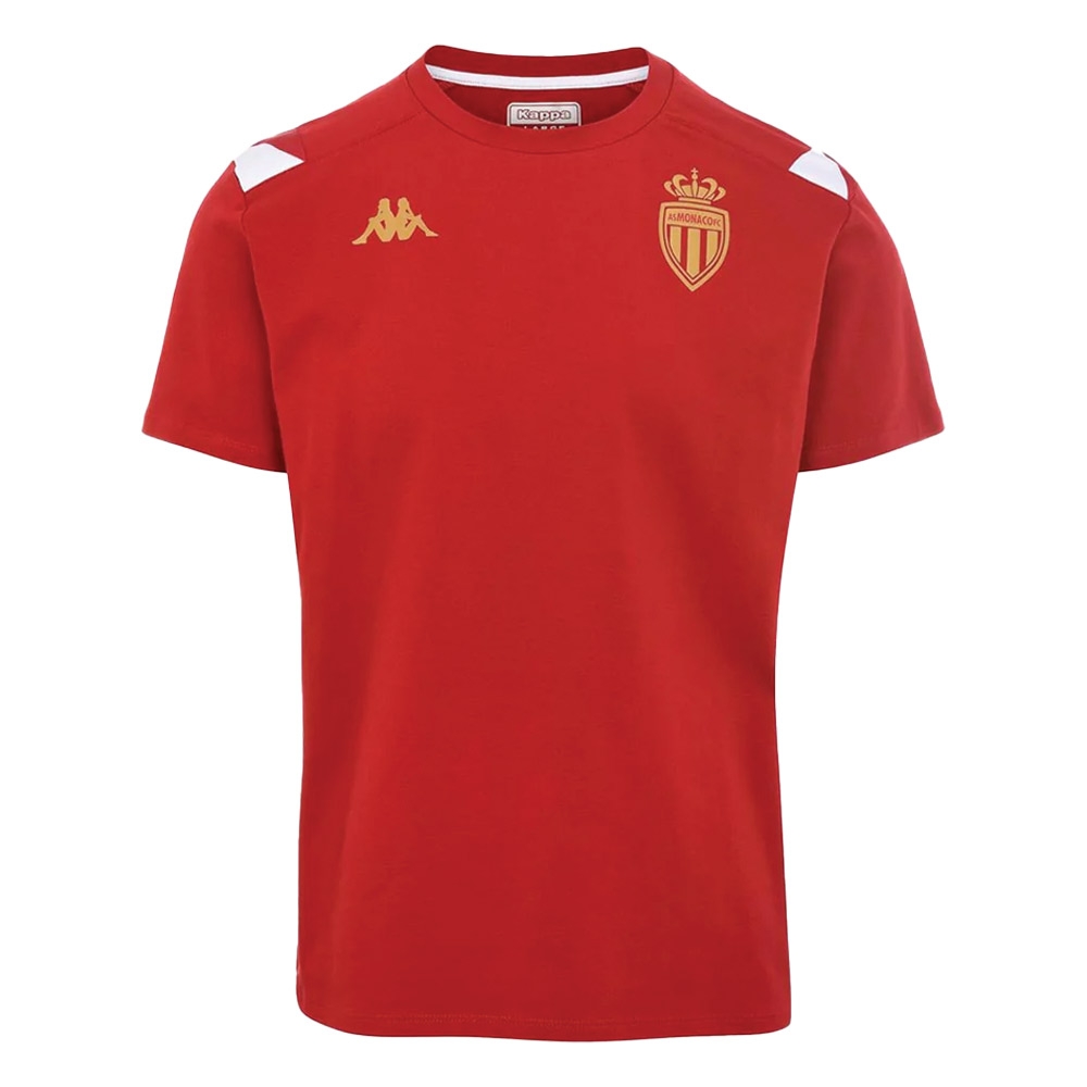 2022-2023 Monaco Cotton T-Shirt (Red) (Your Name)