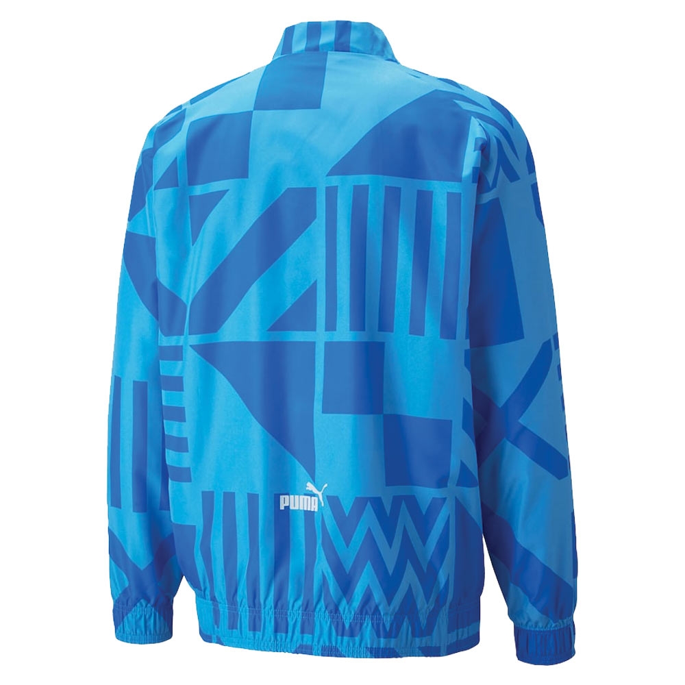 2022-2023 Marseille Pre-Match Jacket (Blue)