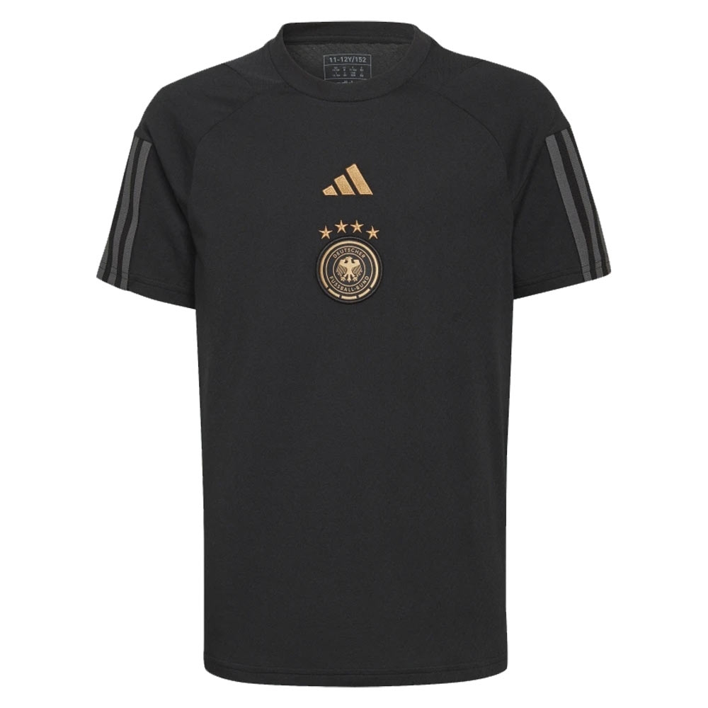 2022-2023 Germany Core Tee (Black) - Kids (Your Name)