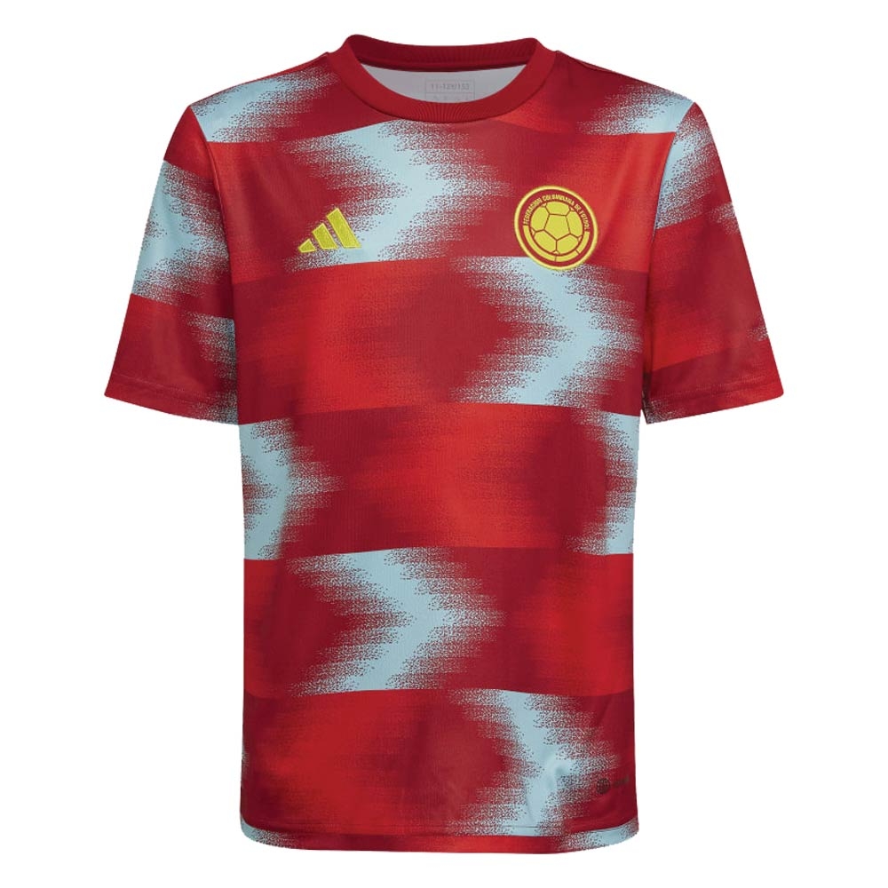 2022-2023 Colombia Pre-Match Shirt (Kids) (Your Name)