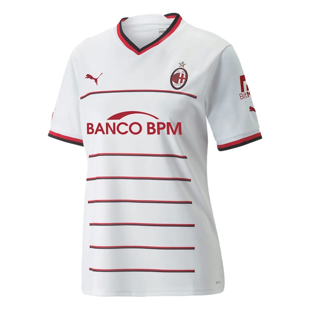 2022-2023 AC Milan Away Shirt - Ladies (ROMAGNOLI 13)