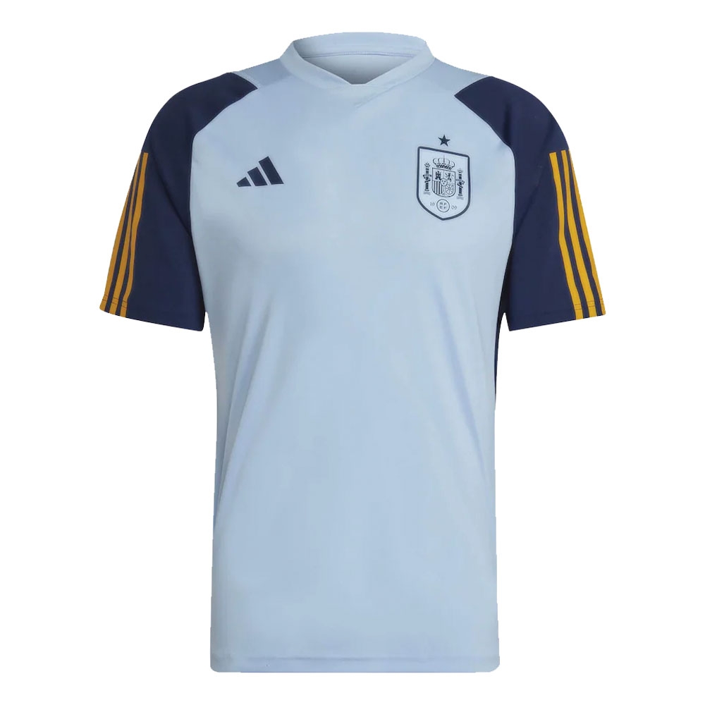 2022-2023 Spain Training Jersey (Glory Blue) (A INIESTA 6)