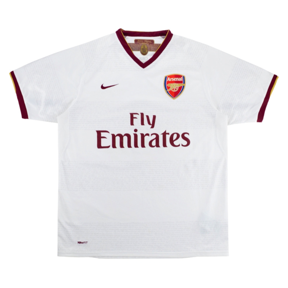 2007-2008 Arsenal Away Shirt (Your Name)