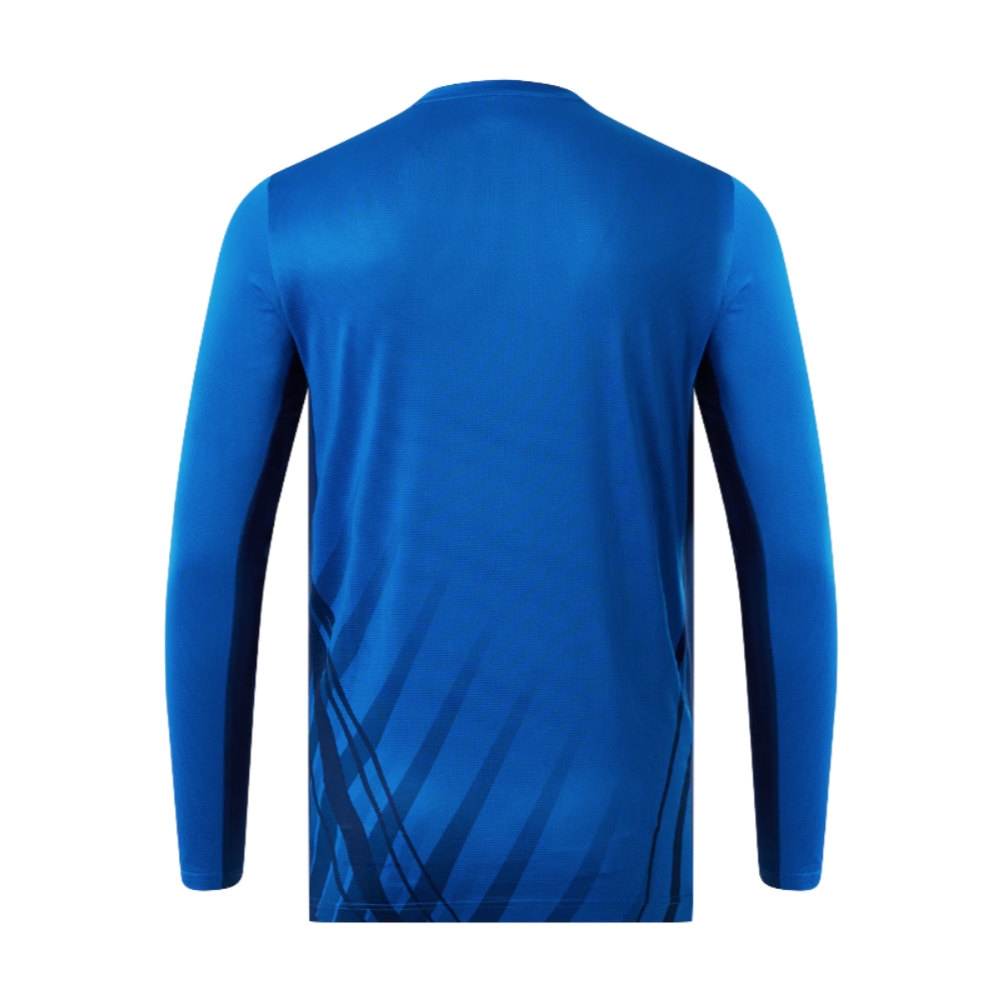 2022-2023 Rangers Long Sleeve Training Tee (Blue) (GASCOIGNE 8)