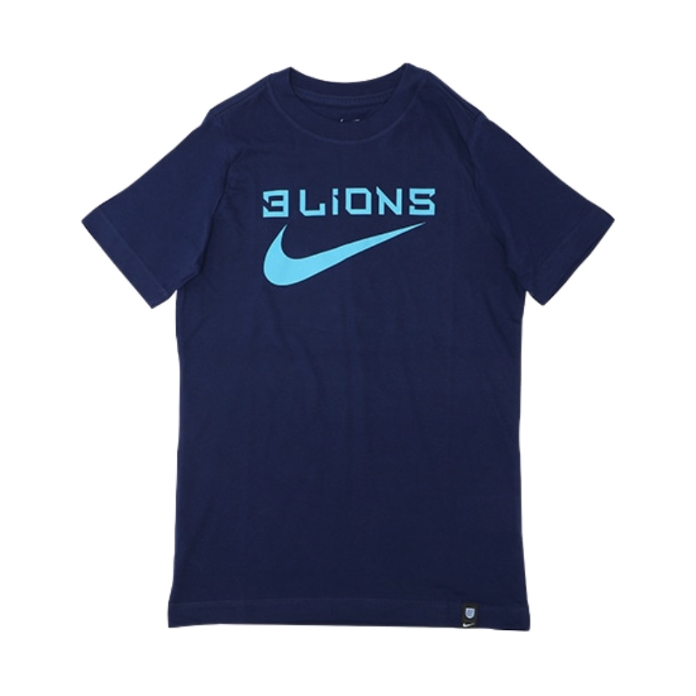 2022-2023 England Three Lions Tee (Navy) - Kids (Walker 2)