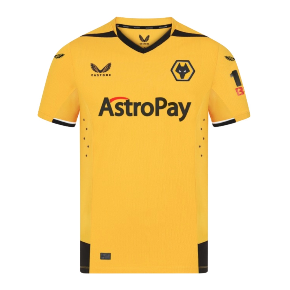 2022-2023 Wolves Home Pro Jersey (RAUL 9)