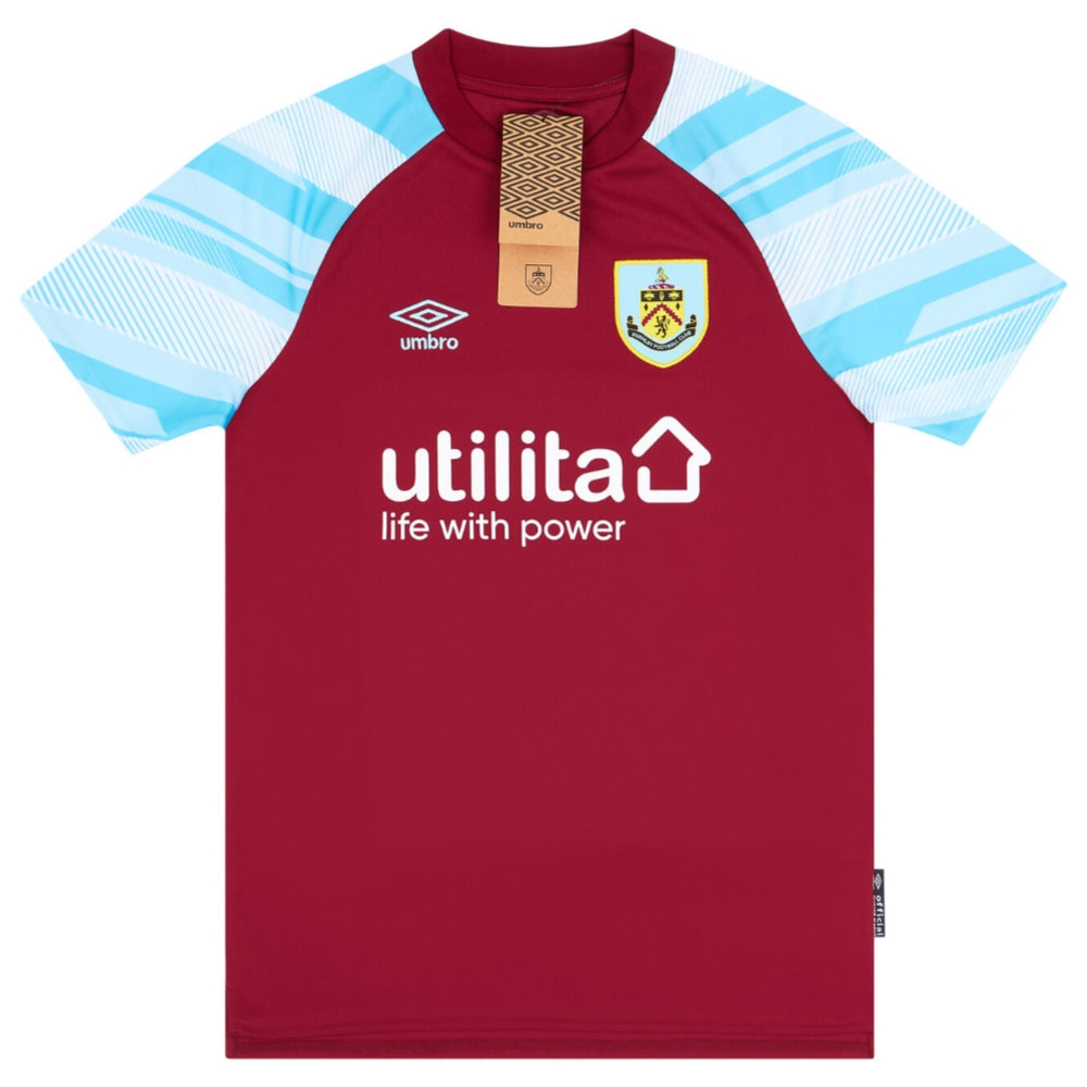 2021-2022 Burnley Home Shirt (Kids) (Your Name)