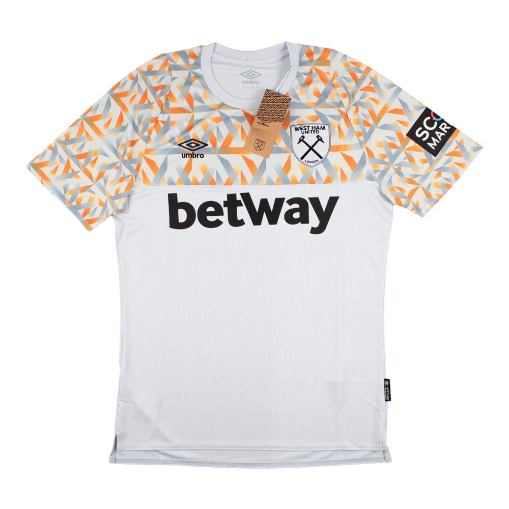 2022-2023 West Ham Change Goalkeeper Shirt (White) (Your Name)