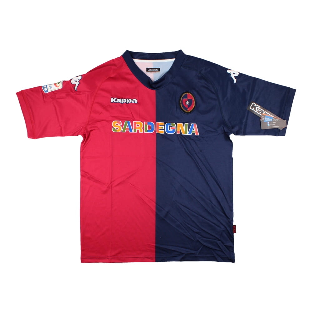 2012-2013 Cagliari Home Shirt (Your Name)