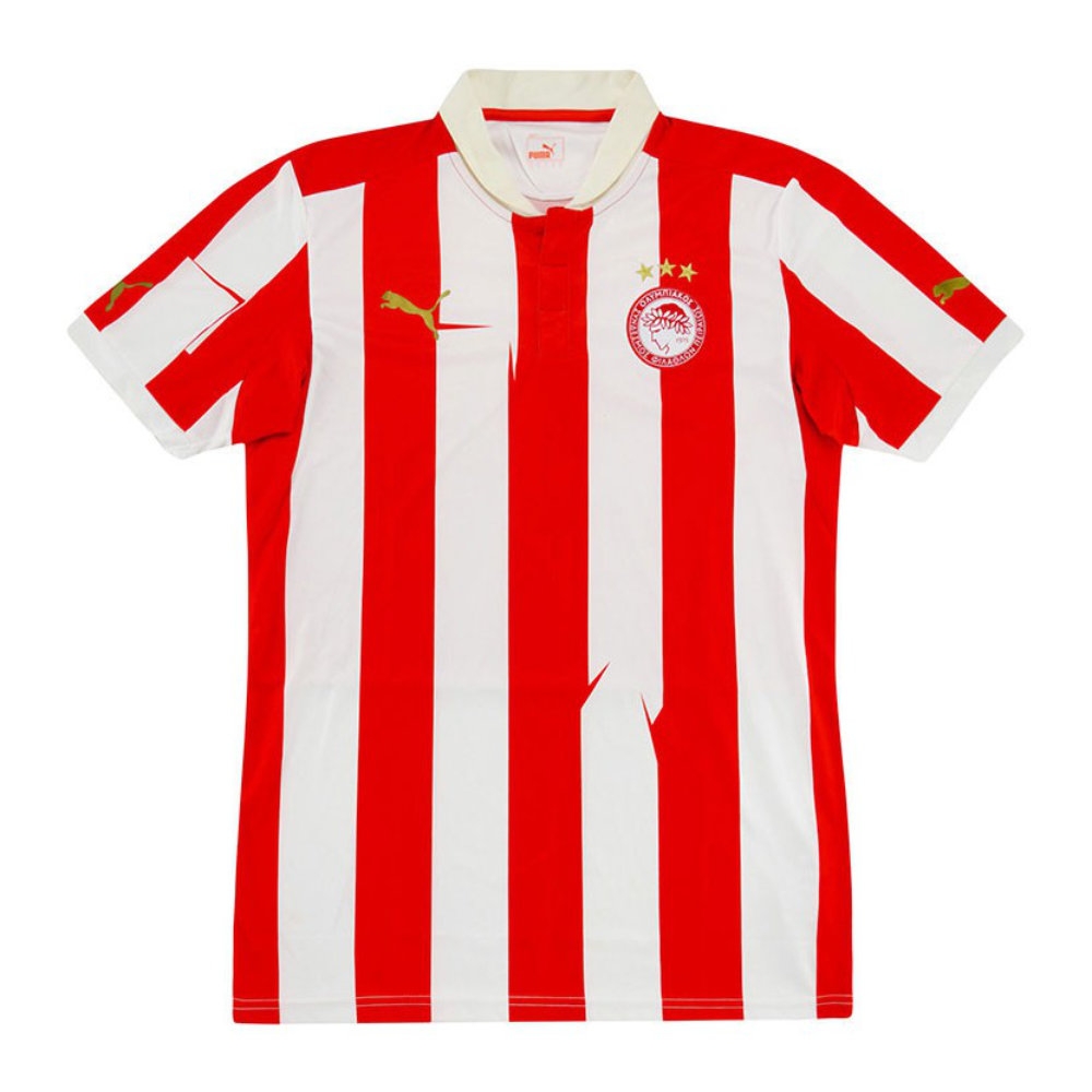 2012-2013 Olympiakos Home Shirt (Mitroglou 11)