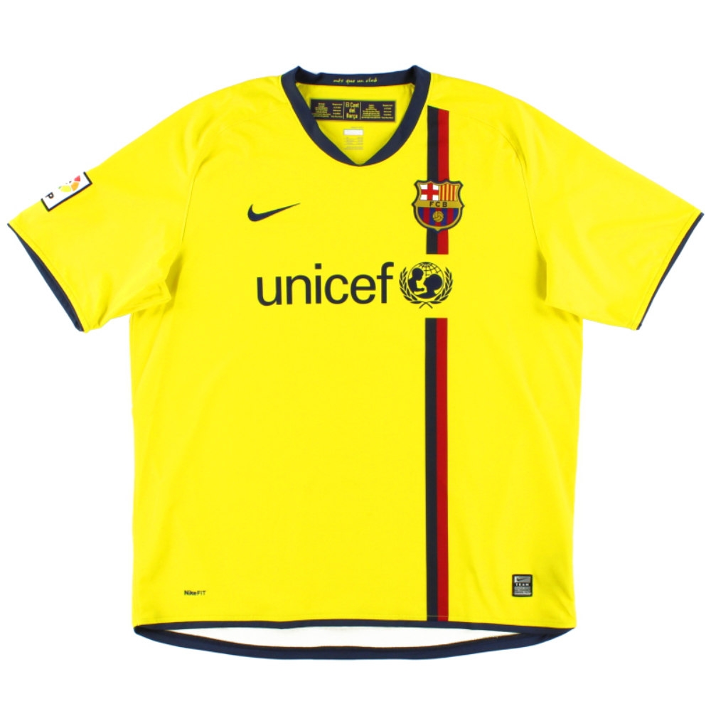 2008-2009 Barcelona Away Shirt (Kids) (Messi 10)