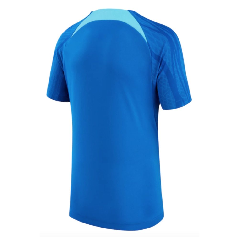 2022-2023 England Strike Dri-FIT Training Shirt (Blue) (Bellingham 22)