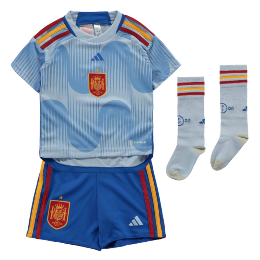 2022-2023 Spain Away Mini Kit (Xavi 8)