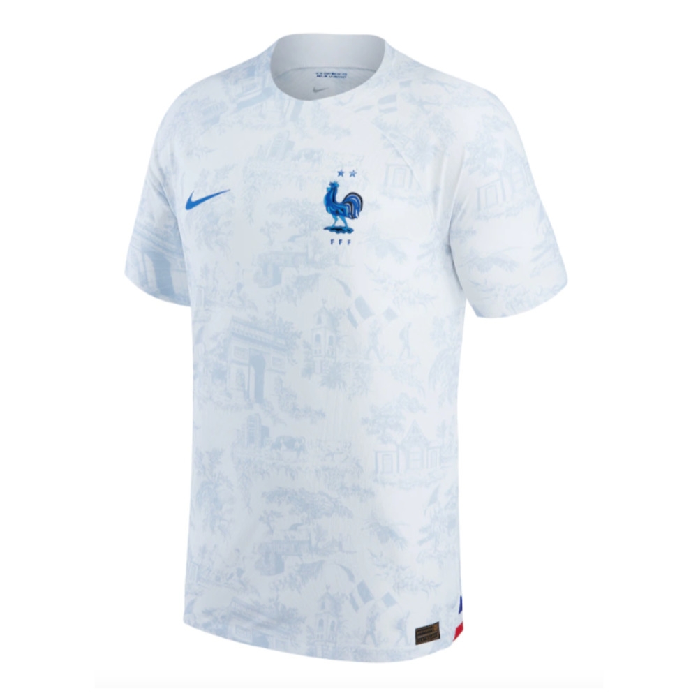 2022-2023 France Match ADV Dri-Fit Away Shirt (Tchouameni 8)