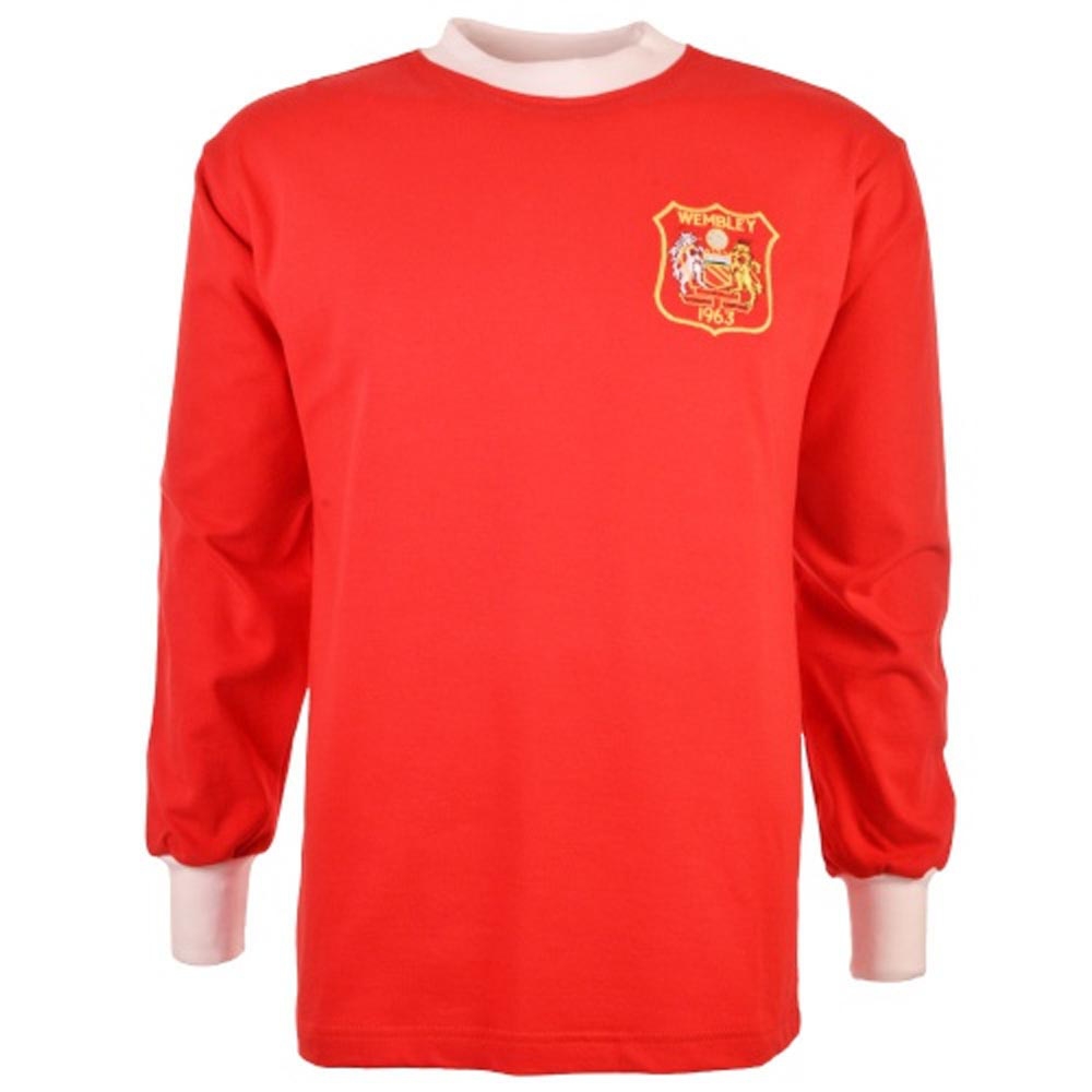 Manchester Reds 1963 FA Cup Final Shirt (Your Name)