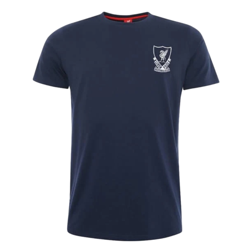 Liverpool 1988-1989 Crest Tee (Navy) (Your Name)